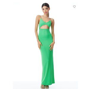 Alice + Olivia Valli Cut Out Cami Dress